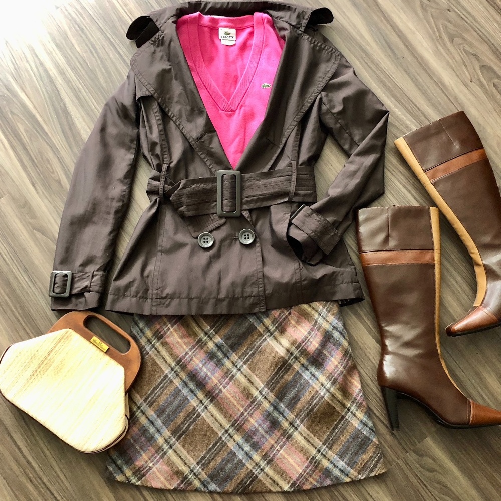 EUC ZARA Double-Breasted Trench Coat - sz M